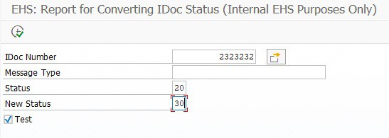 Change IDoc status Change IDoc status