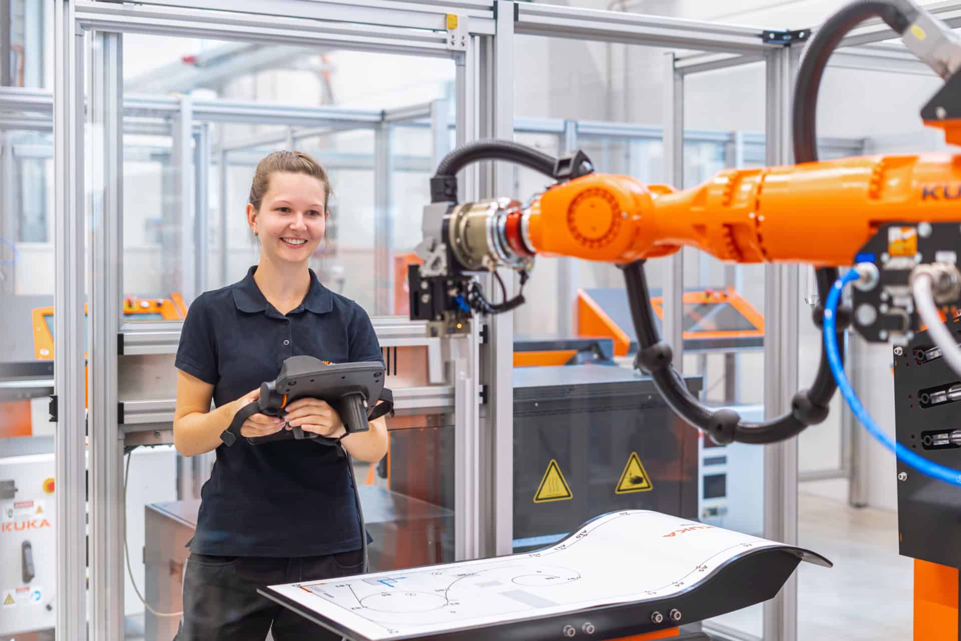 KUKA AG setzt auf moderne Standards und Fortschritt.