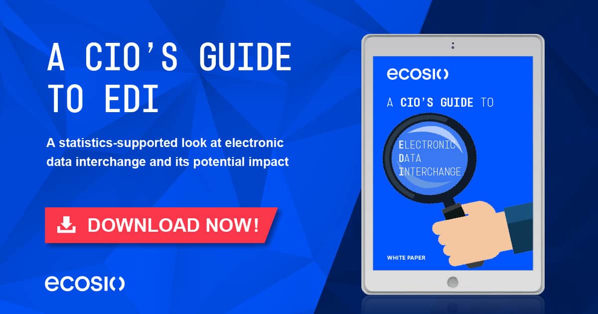 White Paper - A CIO's Guide to Electronic Data Interchange White Paper - A CIO's Guide to Electronic Data Interchange
