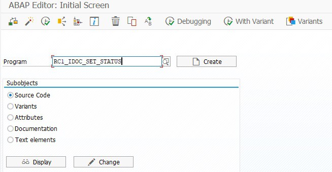 Program call in transaction SE38 Program call in transaction SE38