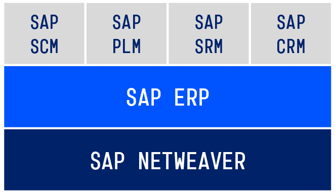 Structure of the SAP Business Suite Structure of the SAP Business Suite