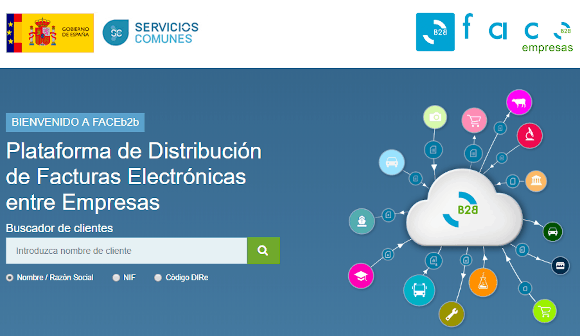 Official web presence of FACeB2B Official web presence of FACeB2B