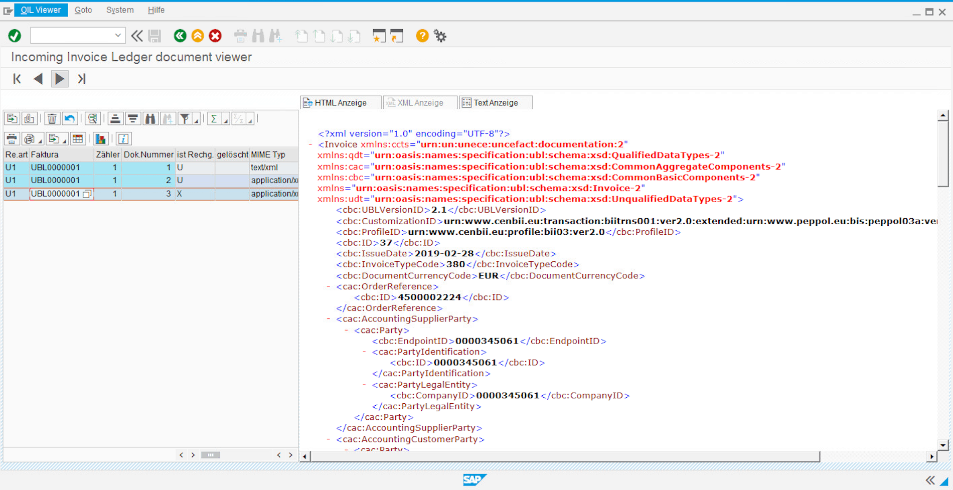 In the Document Viewer In the Document Viewer