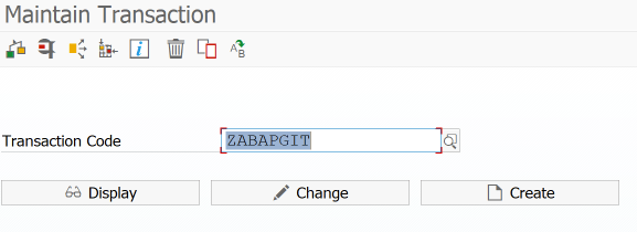 Transaktion SE93 Transaktion SE93